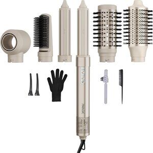 Magic Hair Dryer Brush 6-in-1 - Rose God